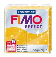 Modeliavimo masė FIMO Effect, 57g aukso blizgi, Nr..112