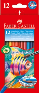 Akvareliniai pieštukai Faber-Castell Art, 12 sp