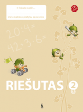 Riešutas pratybų sąsiuvinis 2kl,3d