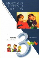 Pratybų sąsiuvinis Mokomes lietuvių kalbos Raktelis 3kl.1d