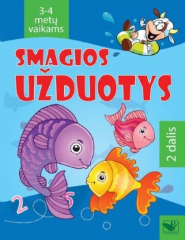 Smagios užduotis 3-4 metų vaikams 2 dalis