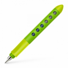 Plunksnakotis Faber-Castell Scribolino, dešiniarankiams, žalios spalvos korpusu