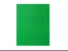 Segtuvas kartoninis A4, 300gsm, žalios spalvos su įsegėle
