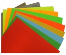 Lipnus popierius A4 įvairių spalvų, 1 lapas