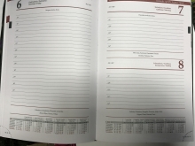 Darbo knyga 2026 A5 žalios spalvos STANDARD