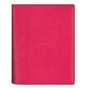 Kalendorius Vadovas AMBASSADOR siuvinėtas, PU, A5 raudona sp. 2026m.