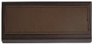 Dėžutė rašikliams ruda WINZX-1 LIQIN
