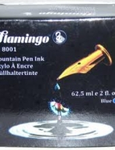 Rašalas mėlynas Flamingo FI8001 62,5ml buteliuke