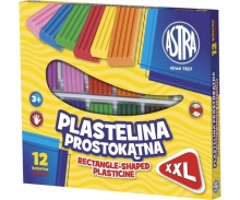 Plastilinas XXL 12 spalvų ASTRA