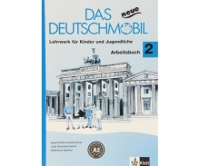 Vokiečių kalbos pratybų sąsiuvinis 8-9 klasei Das Deutschmobil 2 AB