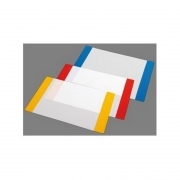 Aplankalas reguliuojamas, pagal knygos dydį, su spalvotomis kraštinėmis PANTA PLAST, A4