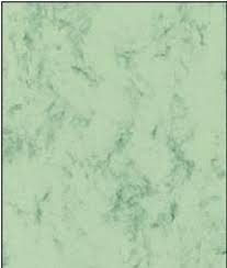 Dekoratyvinis popierius MARMOR, A4, 90 g m2, 100 lapų, žalia