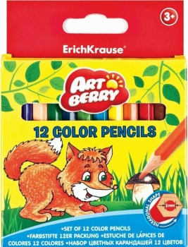 Spalvoti pieštukai MINI 12sp. Artberry 96091090