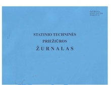 Statinio techninės priežiūros žurnalas 2 priedas A4 14l