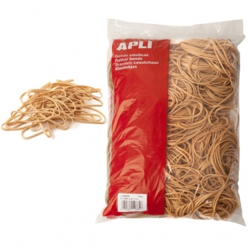 Gumytės kanceliarinės 80 mm 1kg