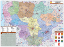 Žemėlapis Lietuvos Respublika Administracinis Suskirstimas
