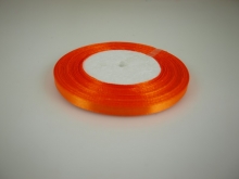 Atlasinė juostelė 12mm x32m (35Y) oranžinė