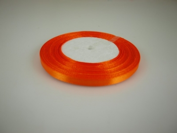 Atlasinė juostelė 12mm x32m (35Y) oranžinė