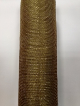 Floristinis tinklas smulkus 54cm x 9.1m (10Y) bronzinis