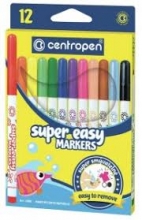 Flomasteriai 12 sp. SUPER EASY CENTROPEN