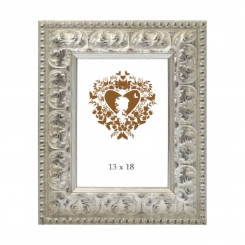 Rėmelis 13x18cm BAROK 1200838 šviesiai rudas, smėlinis, medinis
