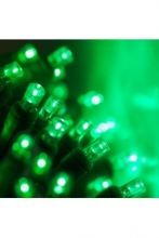 Eglutės girlianda 100 LED lempučių žalios spalvos