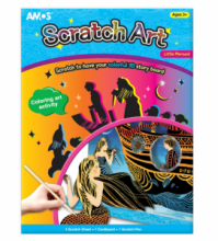 Kūrybinis rinkinys Scratch art-Little Mermaid