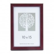 Rėmelis AURA 1303407 18x24 plastikinis ,bordo