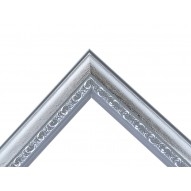 Rėmelis 15x21cm SEUL 1303331 plastikas, sidabrinė su auksu