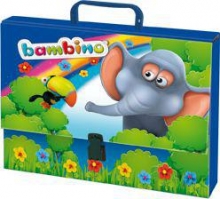 Porfelis A4 kartoninis Bambino