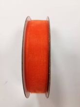 Juostelė organza 15mm x32.9m (36Y) oranžinė