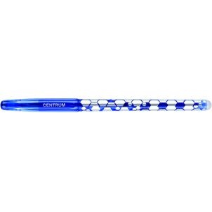 Gelinis rašiklis, mėlynos spalvos, 0,5 mm. CENTRUM, su trintuku