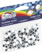 Akytės judančios 7mm., 150 vnt., lipnios, FIORELLO