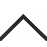 Rėmelis 21x29,7cm AURA 1303031 plastikinis, juodas