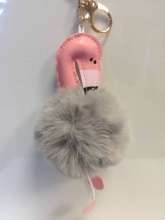 Pakabukas pūkuotas Flamingo