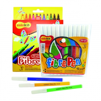 Flomasteriai 12 spalvų, Colokit
