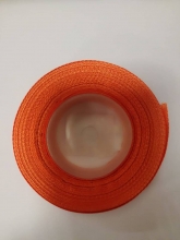 Atlasinė juostelė 25mm x 32m (35Y) oranžinė