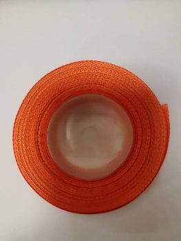 Atlasinė juostelė 25mm x 32m (35Y) oranžinė