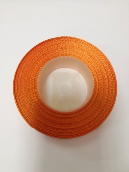 Atlasinė juostelė 25mm x32m (35Y) oranžinė