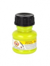 Tušas fluorescencinis geltonas 20 ml. Koh-l-Noor