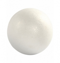 Burbulas iš polistirolio, diametras 12 cm. 1vnt.
