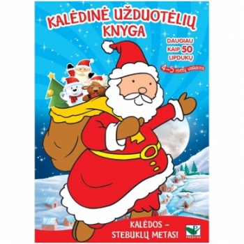 Kalėdinė užduotėlių knyga. 4-5 m vaikams