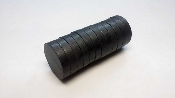 Magnetai 20x4mm juodos spalvos