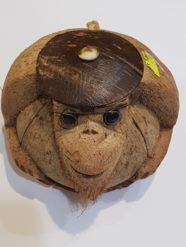 Beždžionėlė kokosinė stalo dekoracija