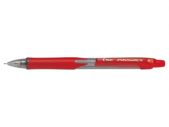 Automatinis pieštukas PILOT PROGREX, 0.9 mm HB, raudonas korpusas