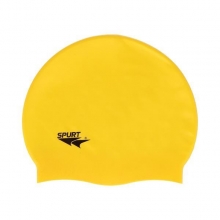 Plaukimo kepuraitė silikoninė SPURT F201 geltona