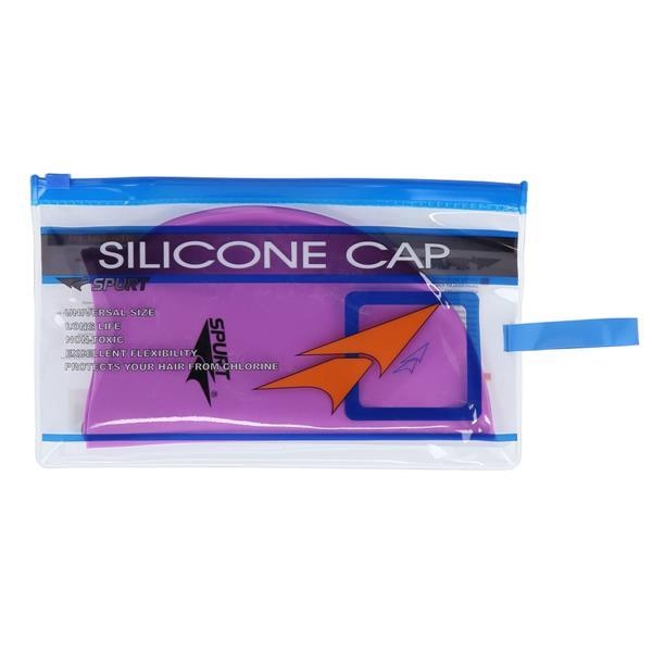 Plaukimo kepuraitė silikoninė SPURT F228 violetinė