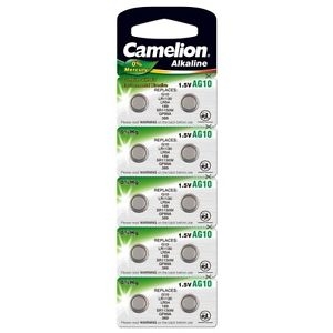 Elementas Camelion AG10, LR1130, 389.390, LR54, 1 vnt