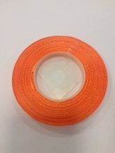 Atlasinė juostelė 6mm x32m (35Y) oranžinė