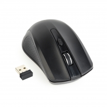 Kompiuterinė pelė belaidė Gembird MUSW-4B-04, juoda